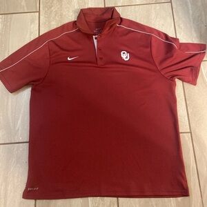 Nike Men's Crimson Polo Shirt